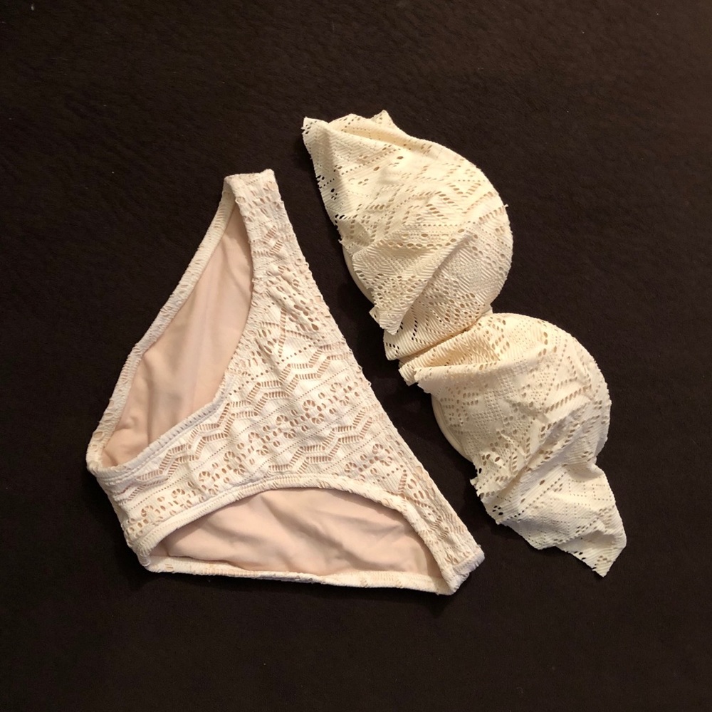 Boho Push-up Strapless Bikini